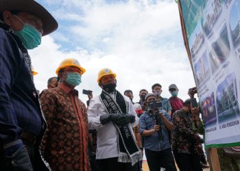 Fachrori dan Syafril Letakkan Batu Pertama Pembangunan Kota Santri Internasional Di Kerinci