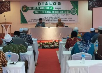 Dialog Polres Tanjab Barat Bersama MUI dan Ormas Islam. (Dok. lenterajambi.id)