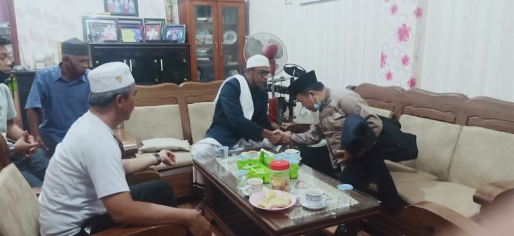 Cagub Al Haris bertemu tokoh masyarakat Tanjung Jabung Timur, Abu Bakar Jamalia.