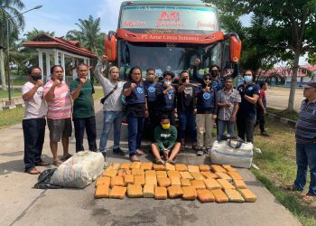 BNN Provinsi Jambi Gagalkan Peredaran Narkoba. (Foto:Istimewa)