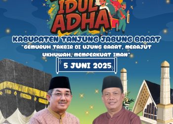 Pemkab Tanjungjabung Barat Takbiran Idul Adha 1446 H