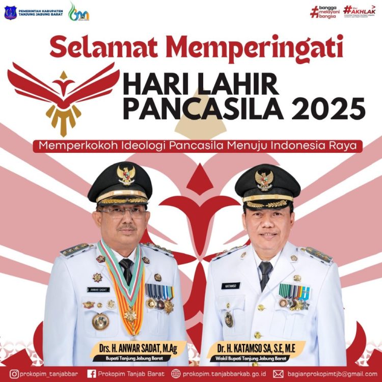 Pemkab Tanjungjabung Barat Hari Lahir Pancasila